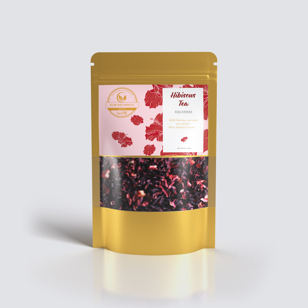Hibiscus Tea (Rosa-Sinensis  Dry  Flowers) -  100g
